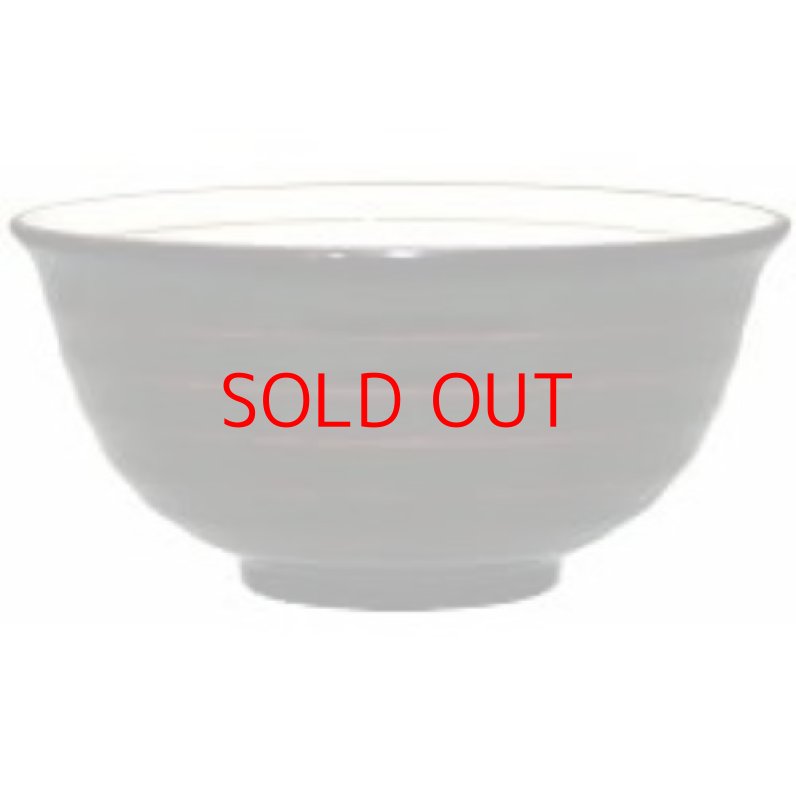 画像1: ◯丸十 陶胎 ロクロ 茶碗 大 溜 [ B0046HLCKK / 4993007696429 / ] (1)