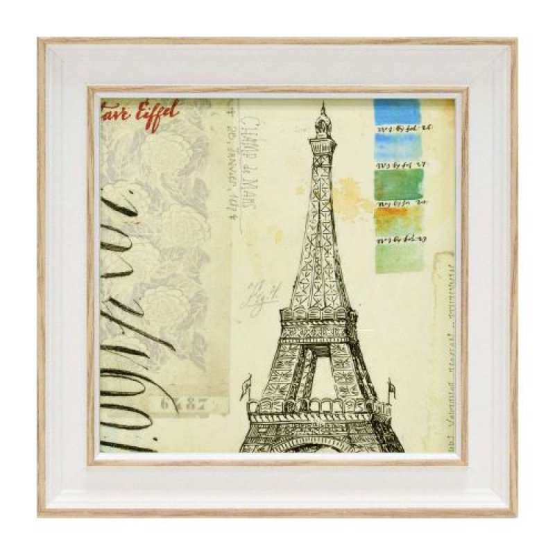 画像1: ◇ユーパワー アートフレーム/風景 エッフェルスケッチブック W19xH19cm AS-02051 [ B0152IRC64 / 4996953268528 / / 1 ] (1)