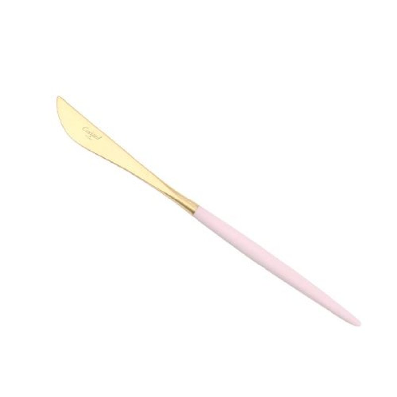 画像1: 〇Cutipol（クチポール）GOAピンクゴールド デザートナイフG006PKGB [ B07MXCX2BK / 5609881978030 / / G ] (1)