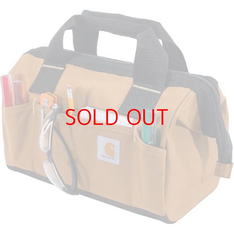 画像1: ★CARHARTT カーハート ハンドバッグ ツールバッグ カバン ミディアムサイズ ボックスピス (160101) O/S CARHARTT-BROWN [ B014TDFW9C / 888999444179 / 8916010102 / 511103 ] (1)